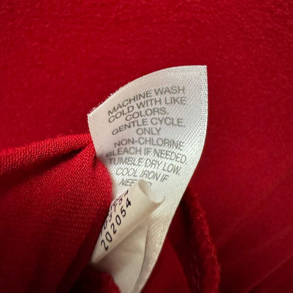 J. Jill Wearever Collection 2X Dress, Red - Picture 6 of 6
